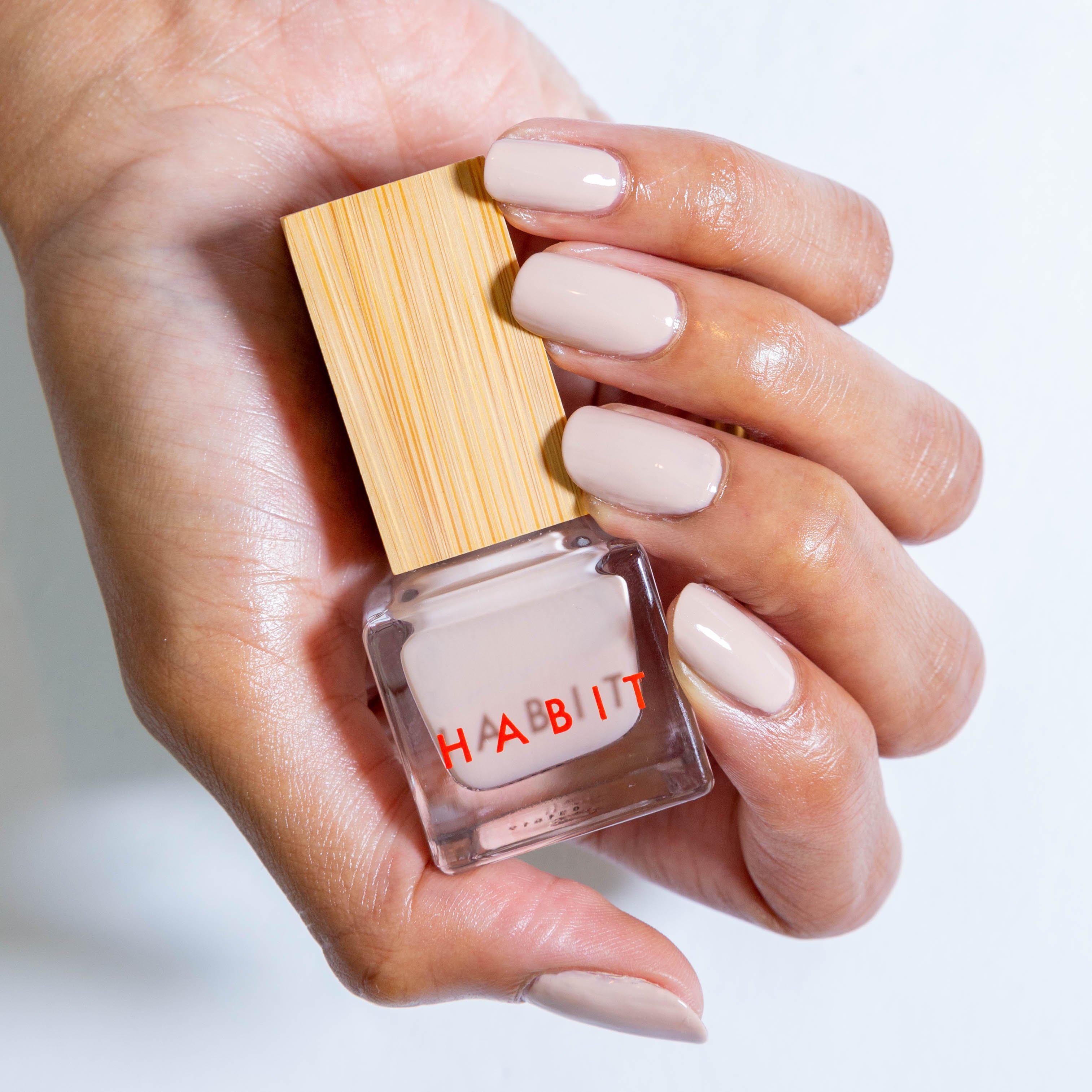 Habit Cosmetics Skincare Ingredient Infused Non-Toxic + Vegan Nail Polish in 23 Ingenue