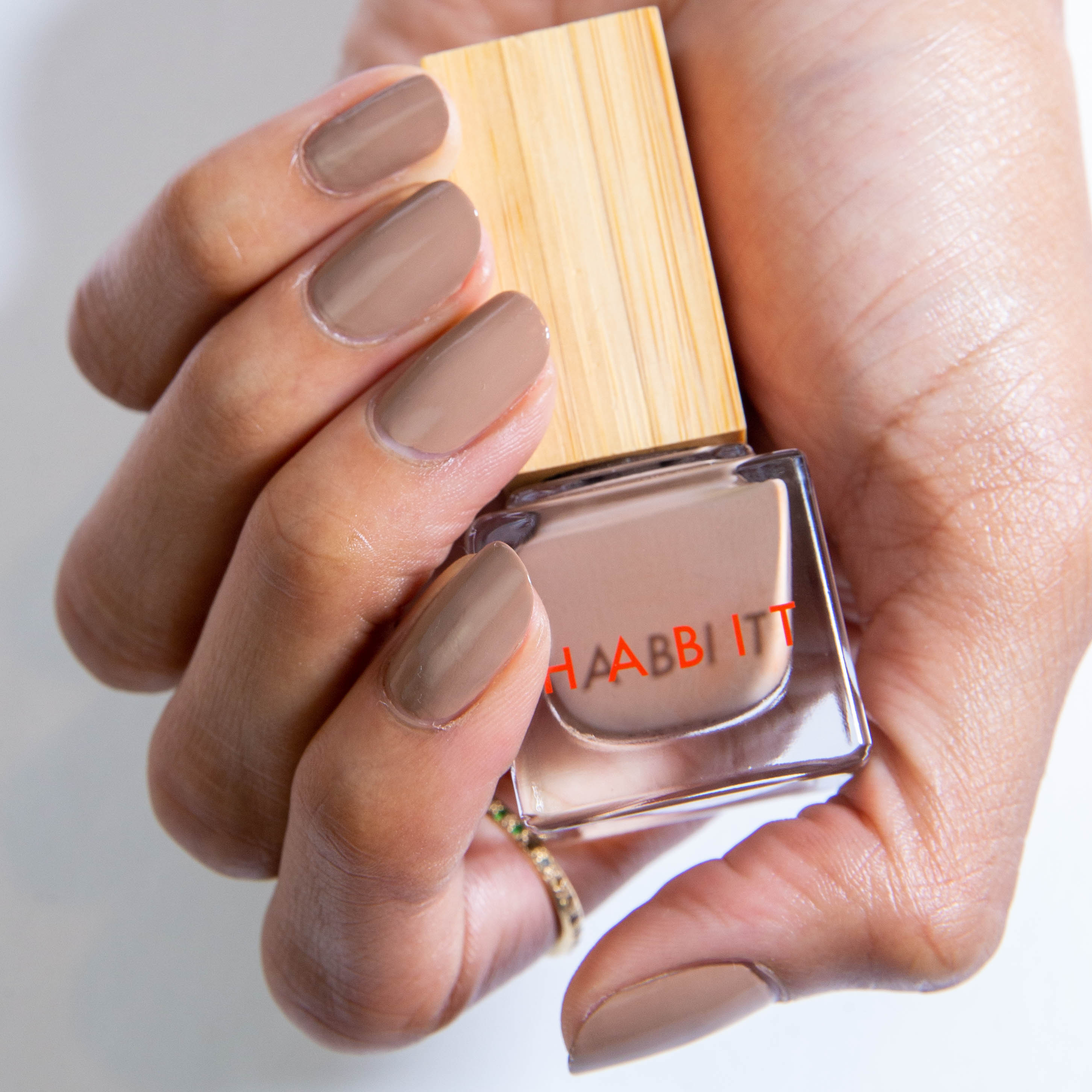 Habit Cosmetics Skincare Ingredient Infused Non-Toxic + Vegan Nail Polish in 24 Tanlines