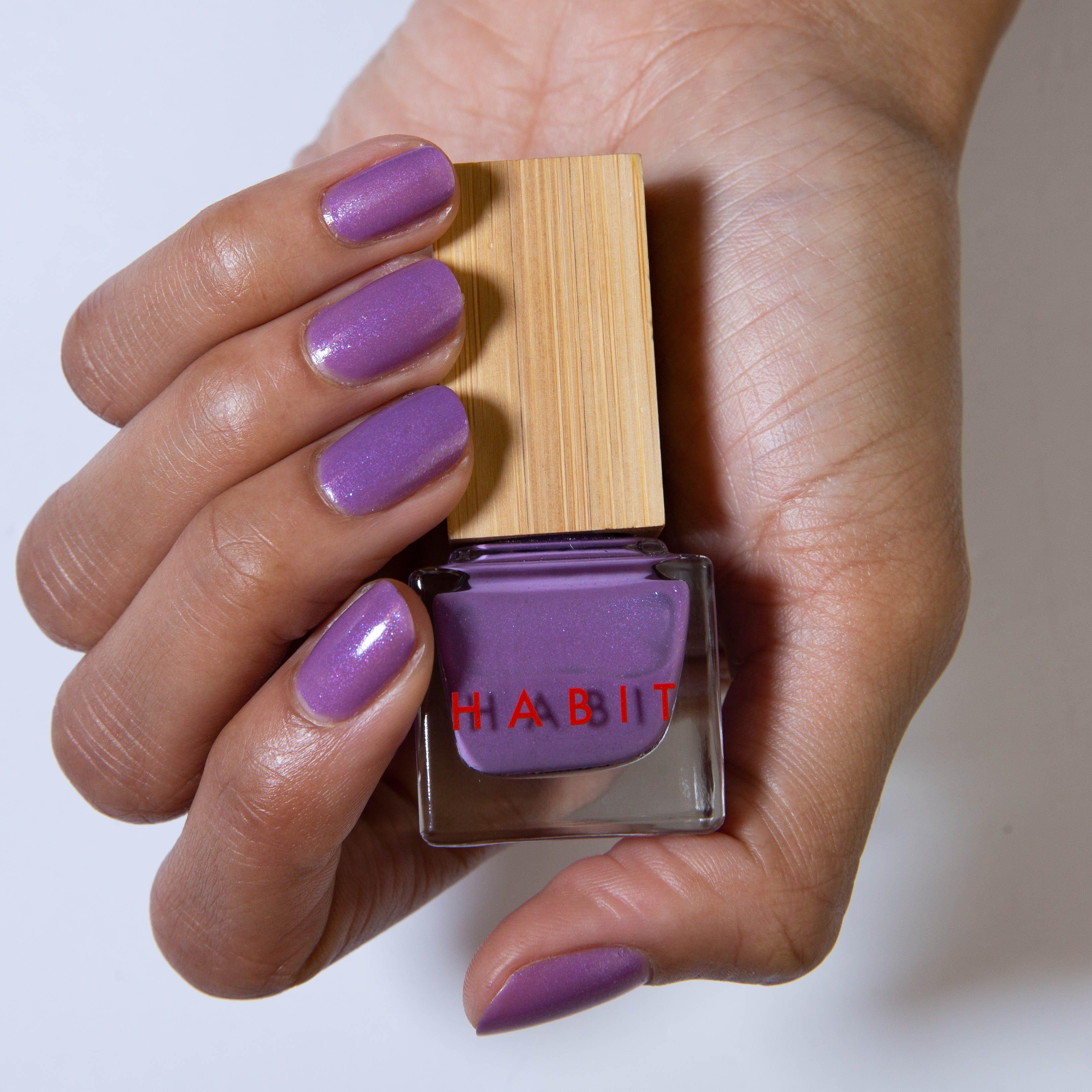 Habit Cosmetics Skincare Ingredient Infused Non-Toxic + Vegan Nail Polish in 58 Starpower